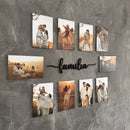 Composição Família – 10 quadros 10×15 cm Lateral Superfina