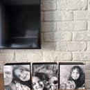 Kit 3 Quadros De Mesa