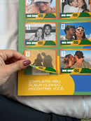 Quadro Álbum de Figurinhas | Complete Sua História ❤️