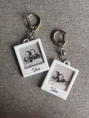 Kit 2 Chaveiros Polaroid Personalizados