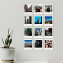 Kit 12 Quadros Polaroid